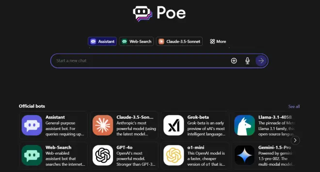 Poe AI ChatBot