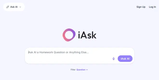 iAsk AI Search Engine